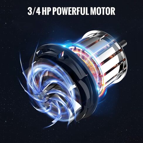 مضخة مياه الصرف الصحي VEVOR 1/2 HP، مضخة مستنقع غاطسة من الحديد الزهر والصلب، تفريغ 1-1/2 بوصة NPT مع سلك بطول 10 أقدام، مفتاح تعويم تلقائي مع قابس خلفي خنزير، لتصريف المياه الداخلي والخارجي in Kuwait