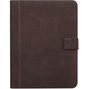 Gexmil Case for iPad Pro 11 Inch,4th/3rd/2nd/1st Generation(2022/2021/2020/2018) Genuine Leather Cover with Pencil Holder,Cowhide Folio Cover,Auto Sleep/Wake Anti Slip,Vegetable Tanning Brown