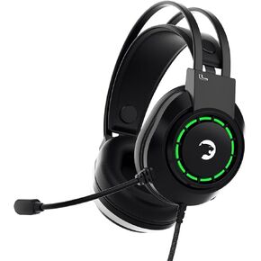 GAMEPOWER Voldon X 3.5mm Jack Gaming Headset - Wired Headphones with 50MM Drivers, Comfort Design, Noise Cancelling Mic, PS4, PS5, for xbox, Black