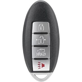 5 Buttons Car Key Fob Replacement for Nissan Remote Key Fit for Nissan Altima 2016 2017 2018 Nissan Maxima Smart Keyless Entry Remote Fob KR5S180144014 , S180144310 , 285E3-4RA0B