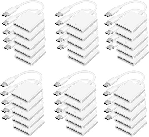 قارئ بطاقة SD USB C، محول USB 3.0 عالي السرعة إلى بطاقة SD لهاتف iPhone 15 Pro Max، محول كاميرا من النوع C Trail Viewer لهاتف iPhone 15/ iPad MacBook/Air iMac/Samsung Galaxy Android in Kuwait