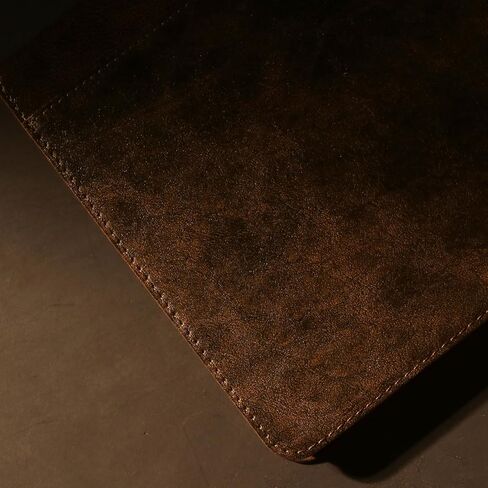 Gexmil Case for iPad Pro 11 Inch,4th/3rd/2nd/1st Generation(2022/2021/2020/2018) Genuine Leather Cover with Pencil Holder,Cowhide Folio Cover,Auto Sleep/Wake Anti Slip,Vegetable Tanning Brown in Kuwait