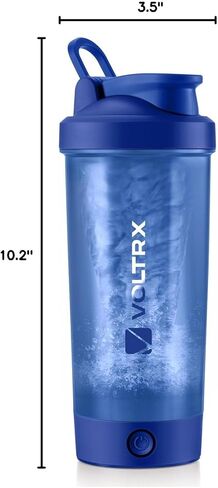 VOLTRX Protein Shaker Bottle, Merger USB C Rechargeable Electric Protein Shake Mixer, Shaker Cups for Protein Shakes and Meal Replacement Shakes, BPA Free, 24oz in Saudi Arabia