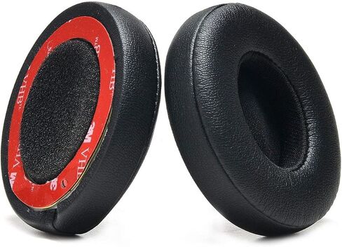 Replacement Earpads Memory Foam Ear Cushion Cover Fit for Beats Solo 2.0 / 3.0 Wireless On Ear Headphones (Red) in Kuwait