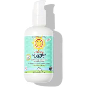 California Baby Calming Lotion | 100% Plant-Based Ingredients (USDA Certified) | Allergy-Friendly | Soothing Baby Lotion For Newborn | Super-Soothing & Moisturizing Adults, Kids & Baby Lotion for Dry & Sensitive Skin | 251 mL / 8.5 fl. oz.