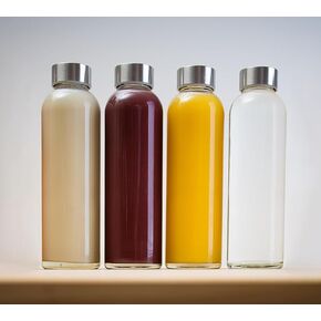 Epica 18-Oz. Glass Beverage Bottles, Set of 6