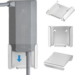 Starlink Cable Caddy with Build-in Ethernet Adapter Mount, Aluminum Anti-Rust Holder Bracket Mounting Kit for 30FT 75FT 150FT Starlink Router Cable