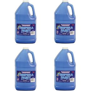 Constructive Playthings Washable Tempera Paint for Kids, Kids Craft Paint One Gallon, Black in Kuwait