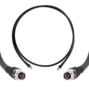 Bolton600 - LMR®600 Equivalent Coaxial Cable 50ft - Flexible Heavy Duty Outdoor Ultra Low Loss Coax Cable 50ohm - N Male to N Male - 50 feet Black