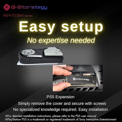 GS 2 تيرابايت مع Heatsink PCIe Gen4 M.2 2280 محرك أقراص SSD داخلي SSD يصل إلى 7,450 ميجابايت/ثانية للألعاب، PS5، Xbox - NV47002TBY3G1NH in Saudi Arabia