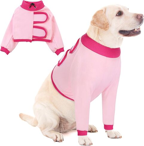 KOESON Dog Recovery Sleeve for Front Legs, Soft Dog Surgery Recovery Suit After Surgery Dog Elbow Protector, Adjustable Dog Leg Sleeve to Stop Licking for Leg Injuries Dog Cone Alternative Grey XL in Saudi Arabia