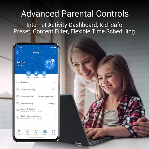 ASUS ZenWiFi XT9 AX7800 ثلاثي الموجات WiFi6 Mesh WiFiSystem (2 حزمة)، 802.11ax، ما يصل إلى 5700 قدم مربع و6+ غرف، AiMesh، أمان إنترنت مجاني مدى الحياة، أدوات الرقابة الأبوية، منفذ WAN 2.5G، UNII 4، أبيض in Saudi Arabia