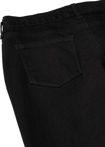 بنطلون جينز Mandie Signature Fit للسيدات من Bandolino ذو ساق مستقيمة عالية الارتفاع، Nightfall، 16 عادي in Kuwait
