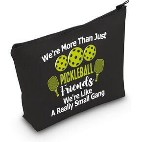 هدية POFULL Pickleball Player Paddleball نحن أكثر من مجرد حقيبة مستحضرات تجميل لأصدقاء Pickleball لمحبي كرة Pickleball in Saudi Arabia