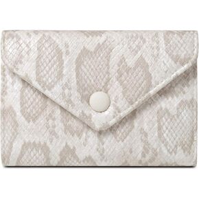Daisy Rose Trifold Wallet for Women – Multi-Card Organizer with RFID-Blocking Clutch for Women, PU Vegan Leather – Multiple Colors
