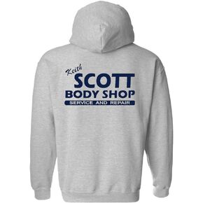City Shirts Keith Scott Body Shop Carolina TV Back Print DT Sweat Hoodie