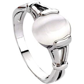 LUREME® Fashion Alloy Twilight Saga Bella Natural Cateye Stone Women's Ring (04001479)
