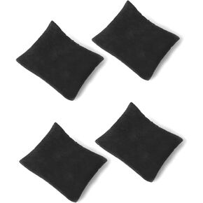 4pc-Velvet Small Bracelet/Watch Pillow Jewelry Displays (Black) in Kuwait
