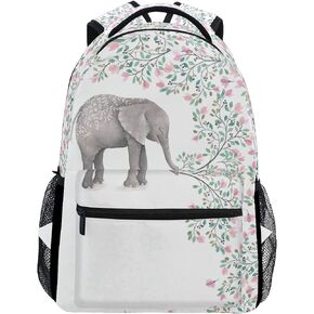 ALAZA Cute Little Fox Animal Print Large Backpack Personalized Laptop iPad Tablet Travel School Bag with Multiple Pockets