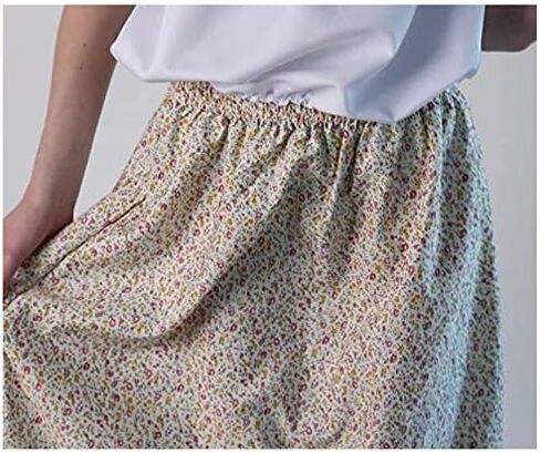 Girls Calico Pioneer Peasant Costume Skirt (Choose Color and Size) in Saudi Arabia
