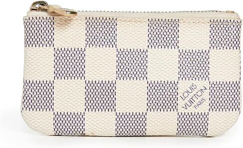 Louis Vuitton Women's Pre-Loved Pochette Cles, Damier Azur in Kuwait