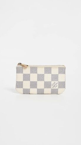 Louis Vuitton Women's Pre-Loved Pochette Cles, Damier Azur in Kuwait