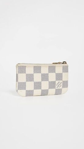 Louis Vuitton Women's Pre-Loved Pochette Cles, Damier Azur in Kuwait