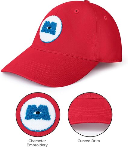 Disney mens Disney Adult Baseball Cap, Monster, Inc. Adjustable Dad Hat Baseball Cap in Kuwait