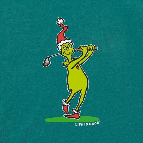 Grinch Mulligan Hooligan Cotton Tee, Shortsleeve Graphic CrewneckT-Shirt in Saudi Arabia