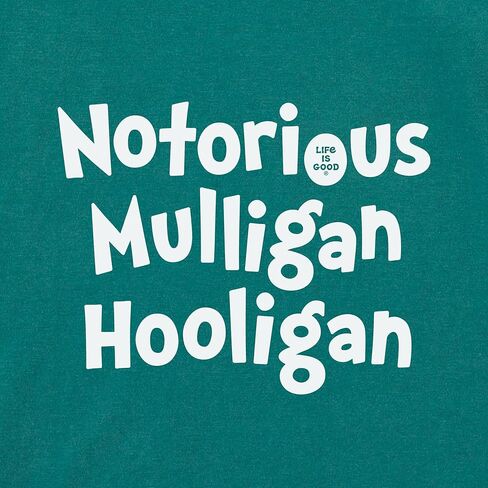 Grinch Mulligan Hooligan Cotton Tee, Shortsleeve Graphic CrewneckT-Shirt in Saudi Arabia