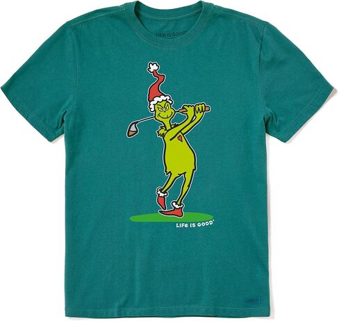 Grinch Mulligan Hooligan Cotton Tee, Shortsleeve Graphic CrewneckT-Shirt in Saudi Arabia