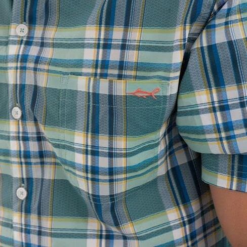 Men's The Reel Short Sleeve Performance Woven in Saudi Arabia