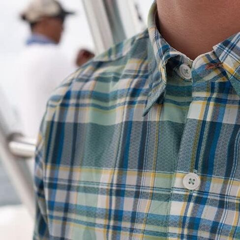 Men's The Reel Short Sleeve Performance Woven in Saudi Arabia