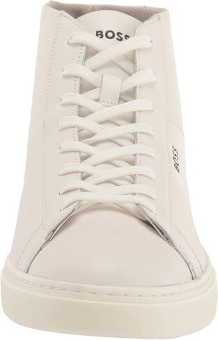 BOSS Men's Smooth Leather High Top Sneakers in Saudi Arabia
