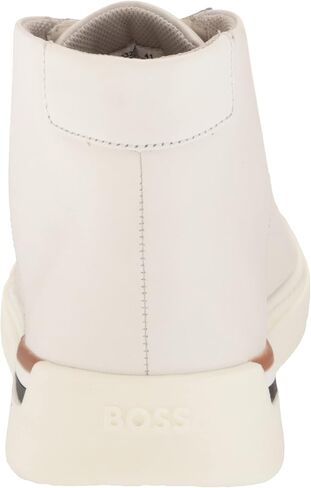 BOSS Men's Smooth Leather High Top Sneakers in Saudi Arabia