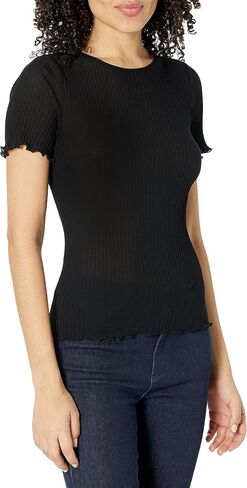Theory Women's Slim Tee T.Textured in Saudi Arabia