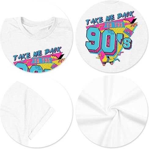 80s Baby 90s Made Me Shirt Womens Vintage Tie Dye 90s Shirts Casual Retro 80's Nostalgia Shirt Tops in Kuwait