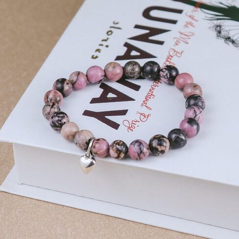 سوار tenghong2021 الملهم من الحجر الطبيعي للنساء سوار شقرا للشفاء من الحجر الطبيعي أحيانًا تنسى أنك أساور رائعة للفتيات المراهقات مجوهرات الهدايا in Kuwait