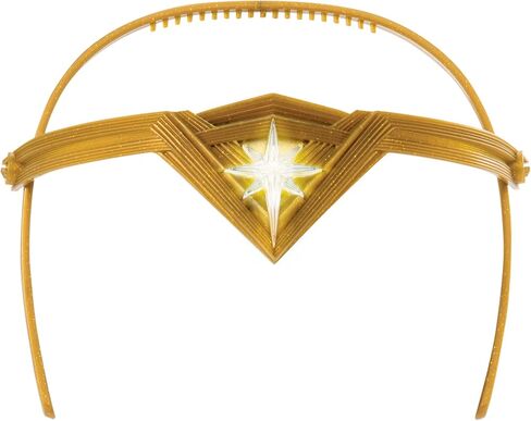 Rubie's Justice League Child's Wonder Woman Light-Up Costume Tiara, Multicolor (34384) in Saudi Arabia