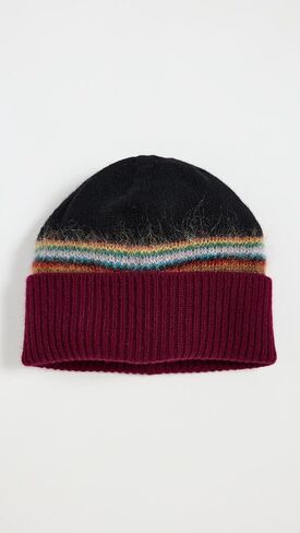 Paul Smith Men's Signature Intarsia Beanie in Saudi Arabia