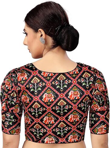 هدايا عيد الحب من شاندراكالا لها، بلوزات مطبوعة للحفلات للنساء من باتولا (B209-P) in Kuwait