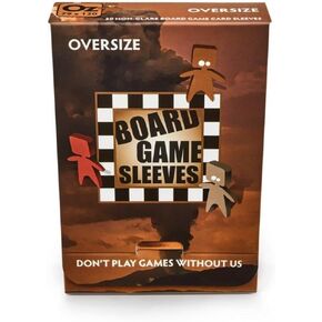 Arcane Tinman Card Sleeves – Oversize Non-Glare 50 CT – Card Sleeves are Smooth & Tough – Compatible with Beasty Bar, Mysterium, and More, (AT-10428)