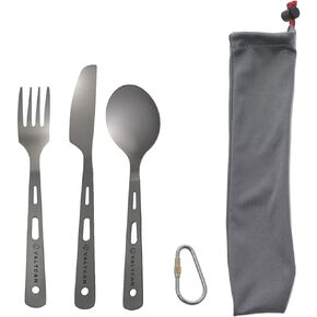 مجموعة أدوات مائدة للتخييم من فالتكان تيتانيوم بأطراف مصقولة in Kuwait