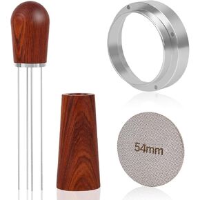 Reoszeank 51mm Espresso Accessories Kit, WDT, Dosing Funnel, Puck Screen in Saudi Arabia