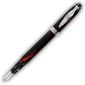 Noodler's Ink Ahab Flex Nib Cardinal Darkness Fine Point Fountain Pen - ND-15029