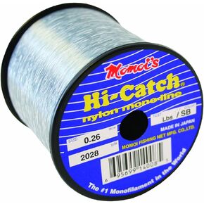 Momoi Hi-Catch 50-Pound 280-Yard Smoke Blue Line, 1/4-Pound Mono