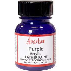 Angelus 50-1948-A9 Acrylic Leather Paint, Purple, 1 oz.