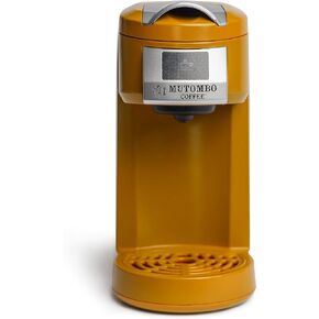 | Single Serve K-Cup Coffee Brewer | 6-12oz Brew Sizes, Compatible With All Pods & Reusable Filter, Bronze