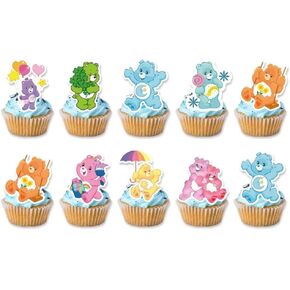 24 قطعة من أدوات تزيين الكيك على شكل دب لطيف للعناية بالحفلات من الموردين يهتمون بكوب الكيك على شكل دببة مجموعات تزيين الحفلات in Kuwait