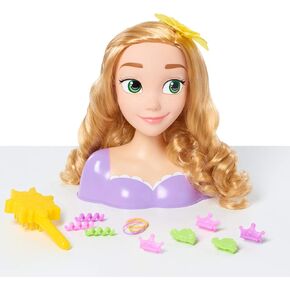 Disney Princess Rapunzel Styling Head, Officially Licensed Kids Toys for Ages 3 Up by Just Play